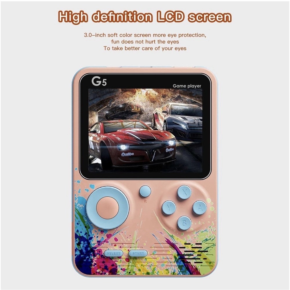 500‎ in 1 Portable Handheld Console with 3Inch LCD Screen 500 Classical Game - Picture 8 of 10